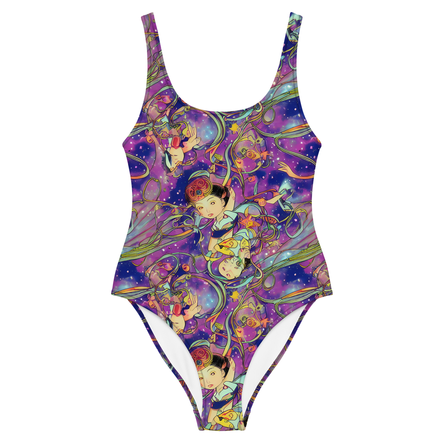 One-Piece Swimsuit - Spiral of Stardust