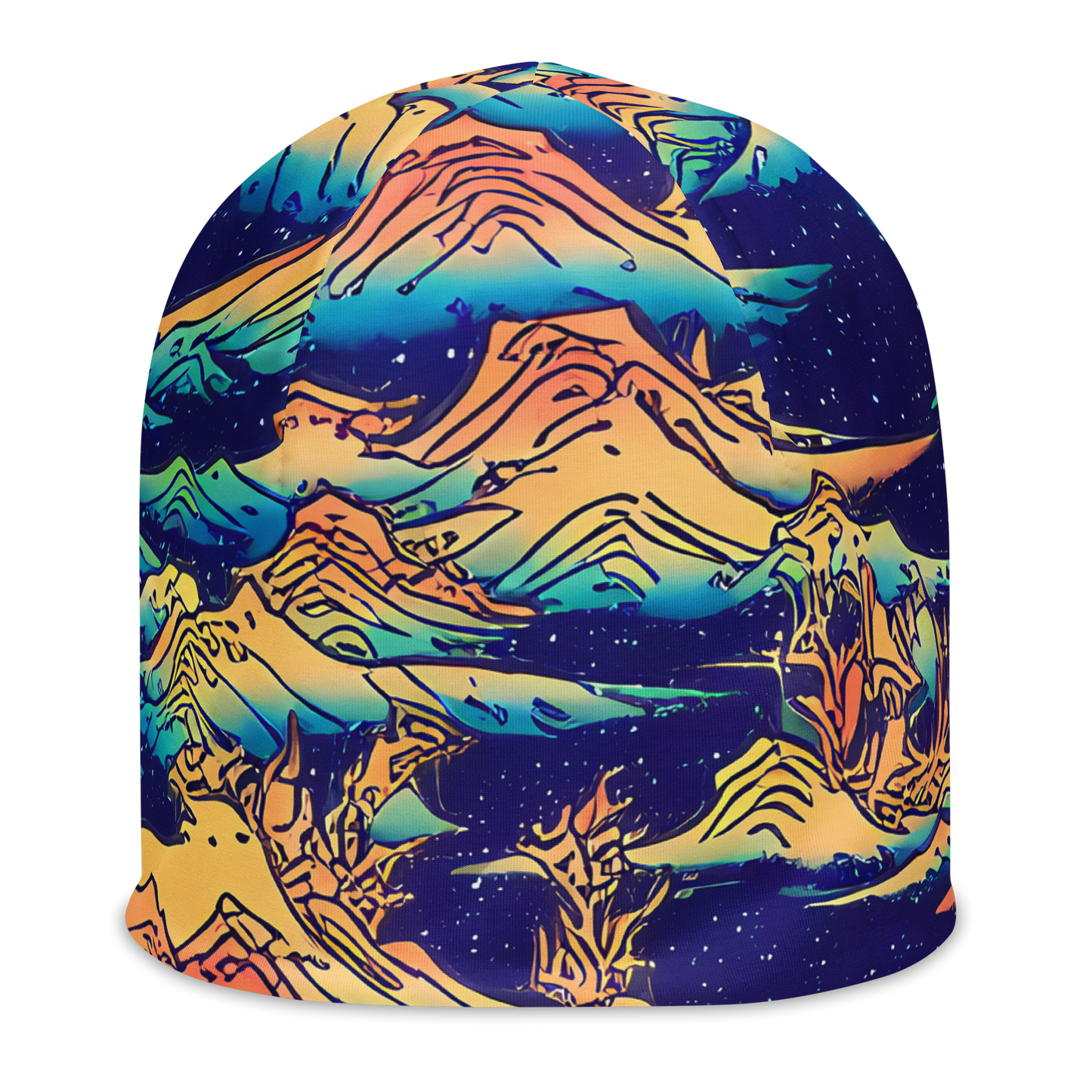 Beanie - Mystical Mountain Mirage