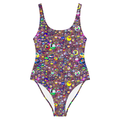 One-Piece Swimsuit - Eyes of Enchantment