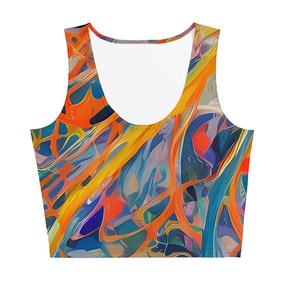 Crop Top - Vivid Tangle