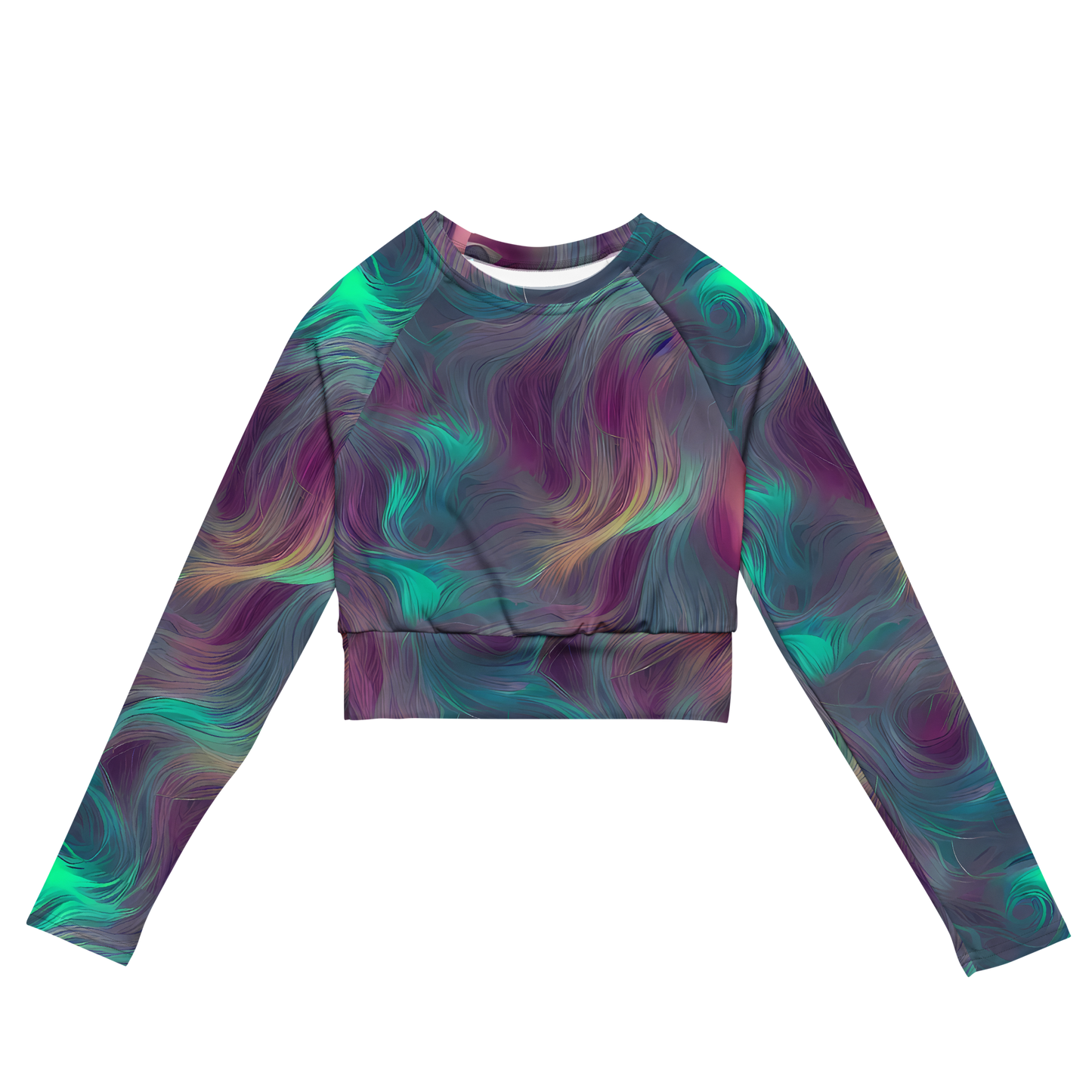 Long Sleeve Crop Top - Surreal Tresses