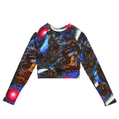 Long Sleeve Crop Top - Pimenov's Cosmos
