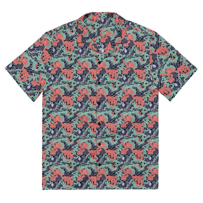 Button Shirt - Cosmic Coral