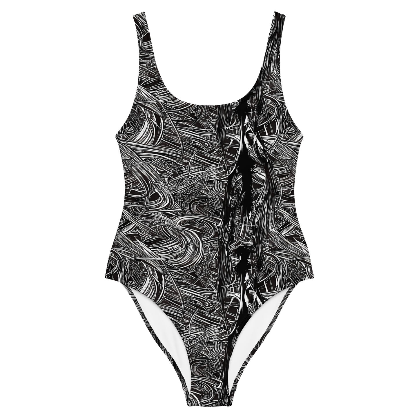 One-Piece Swimsuit - Mesmeric Tangles