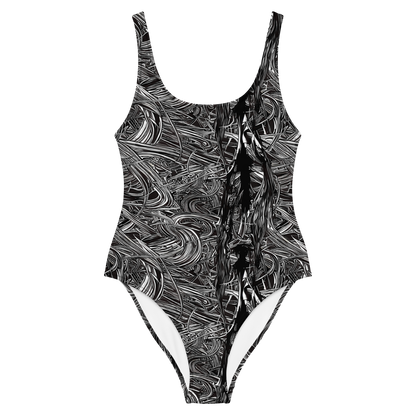 One-Piece Swimsuit - Mesmeric Tangles