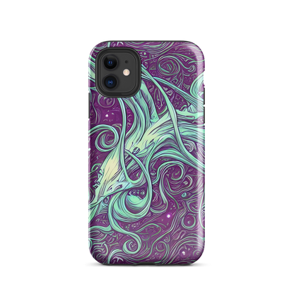 Tough Case for iPhone® - Temple Swirls