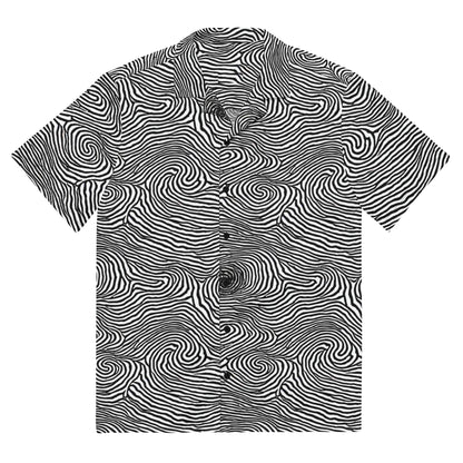 Button Shirt - Black And White Rhapsody