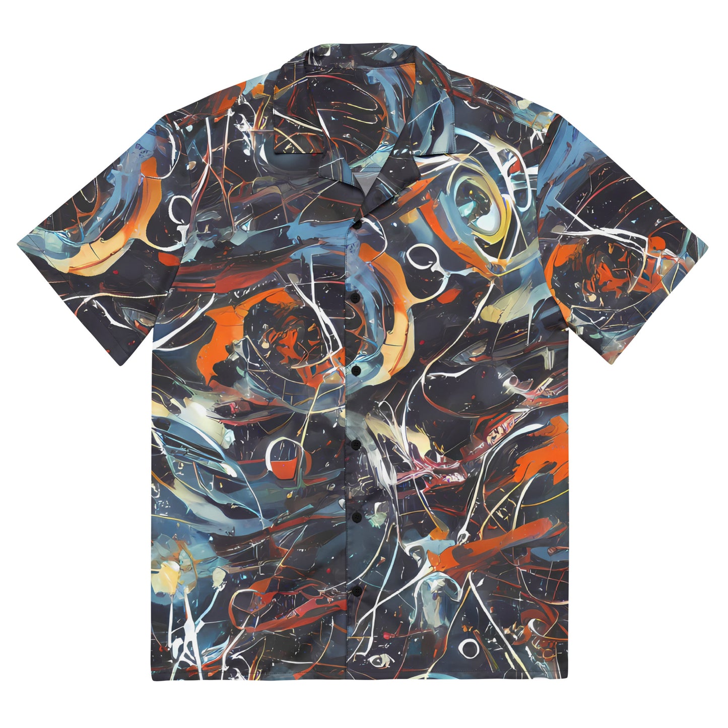 Button Shirt - Neo-Splash Labyrinth