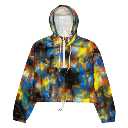 Women's Cropped Windbreaker - Wallis Warp