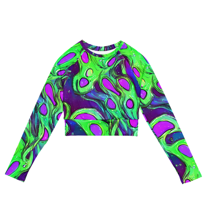 Long Sleeve Crop Top - Funky Mutation