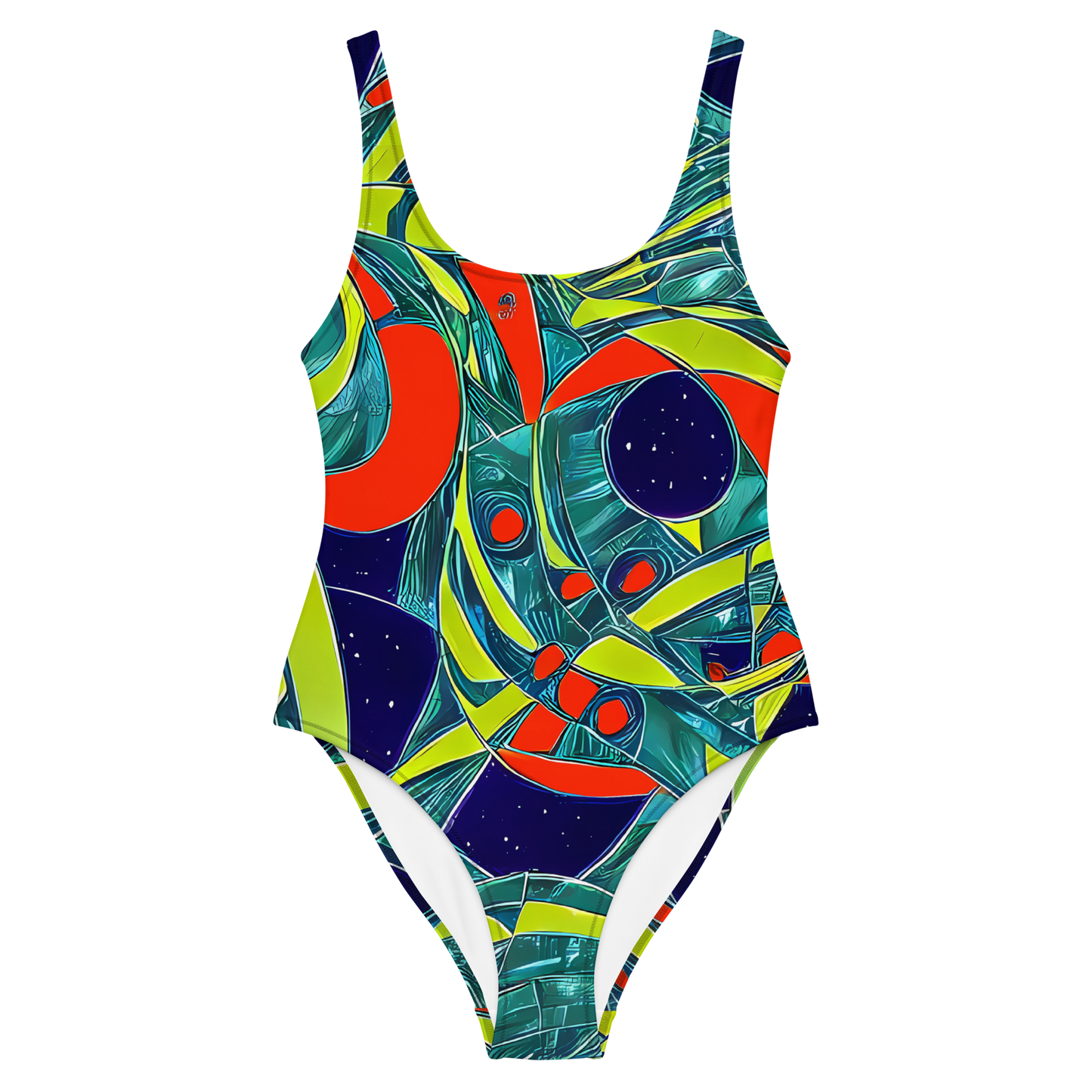 One-Piece Swimsuit - Harmonic Mirage