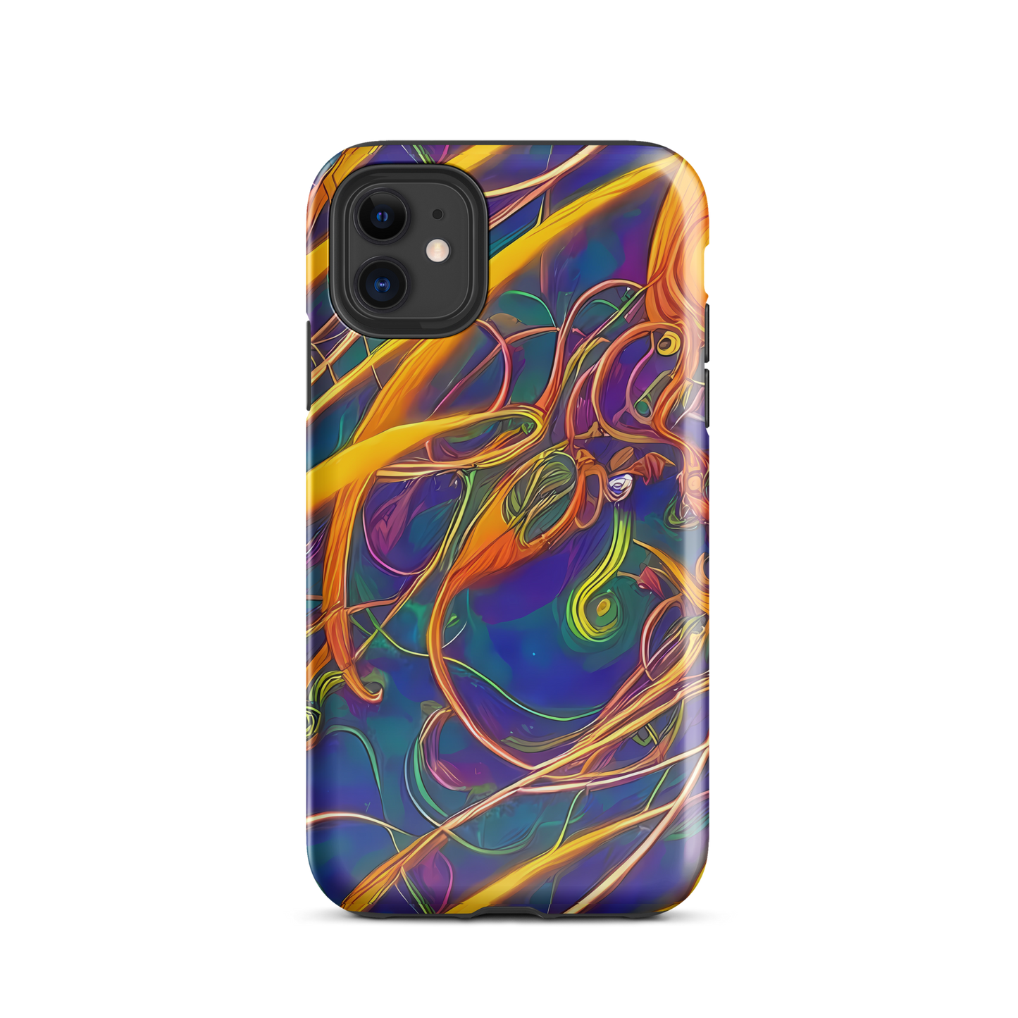 Tough Case for iPhone® - Luminous Whirl