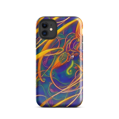 Tough Case for iPhone® - Luminous Whirl