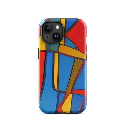 Tough Case for iPhone® - Mondrian Maze