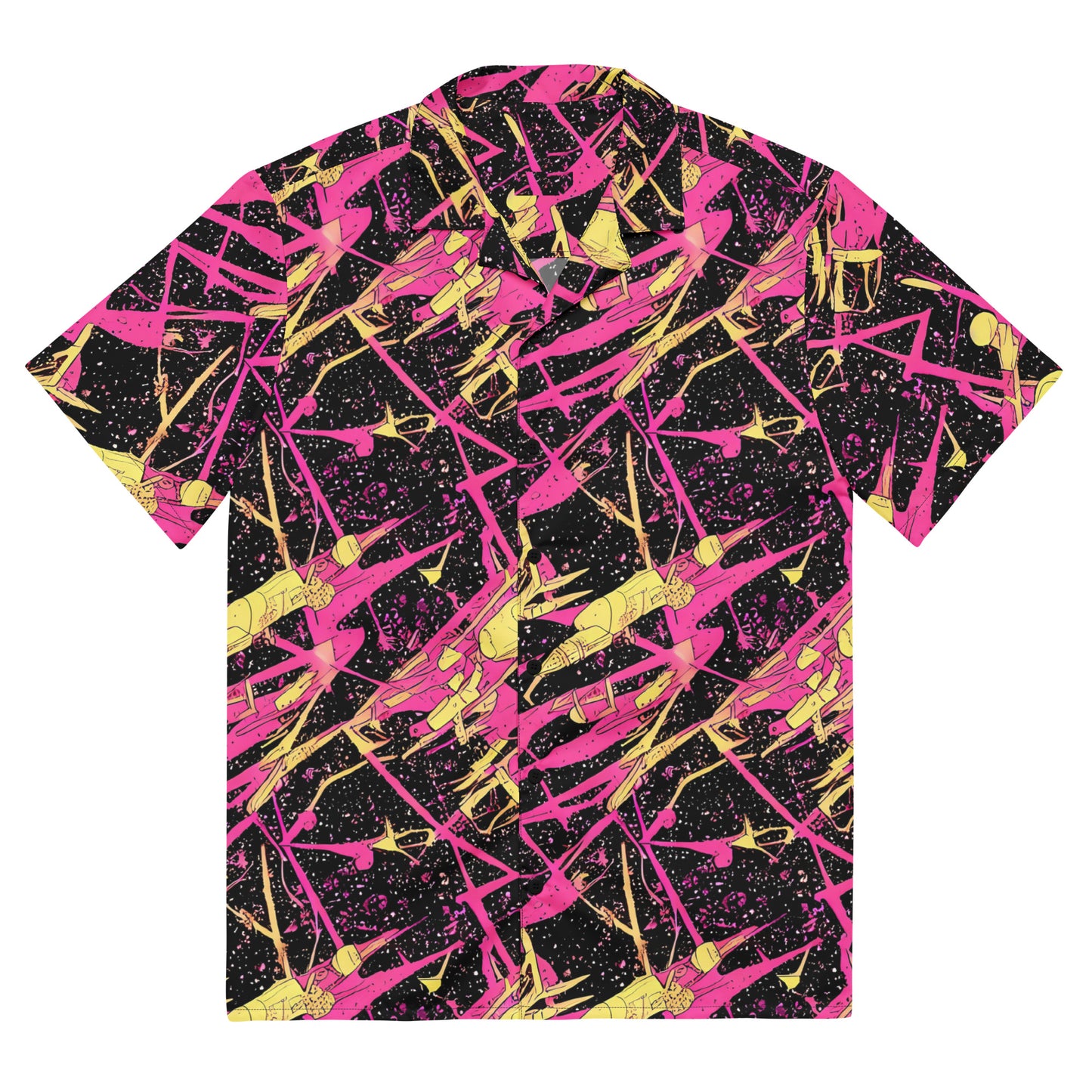 Button Shirt - Galaxy Graffiti