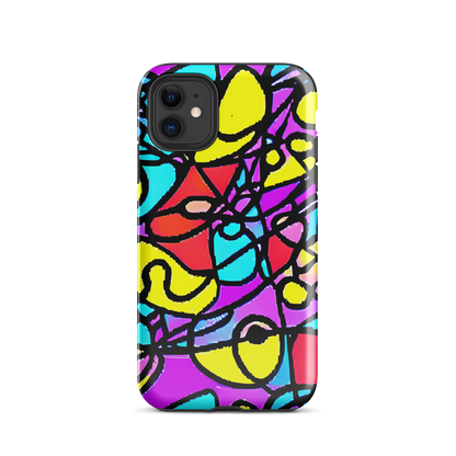 Tough Case for iPhone® - Radiant Chaos