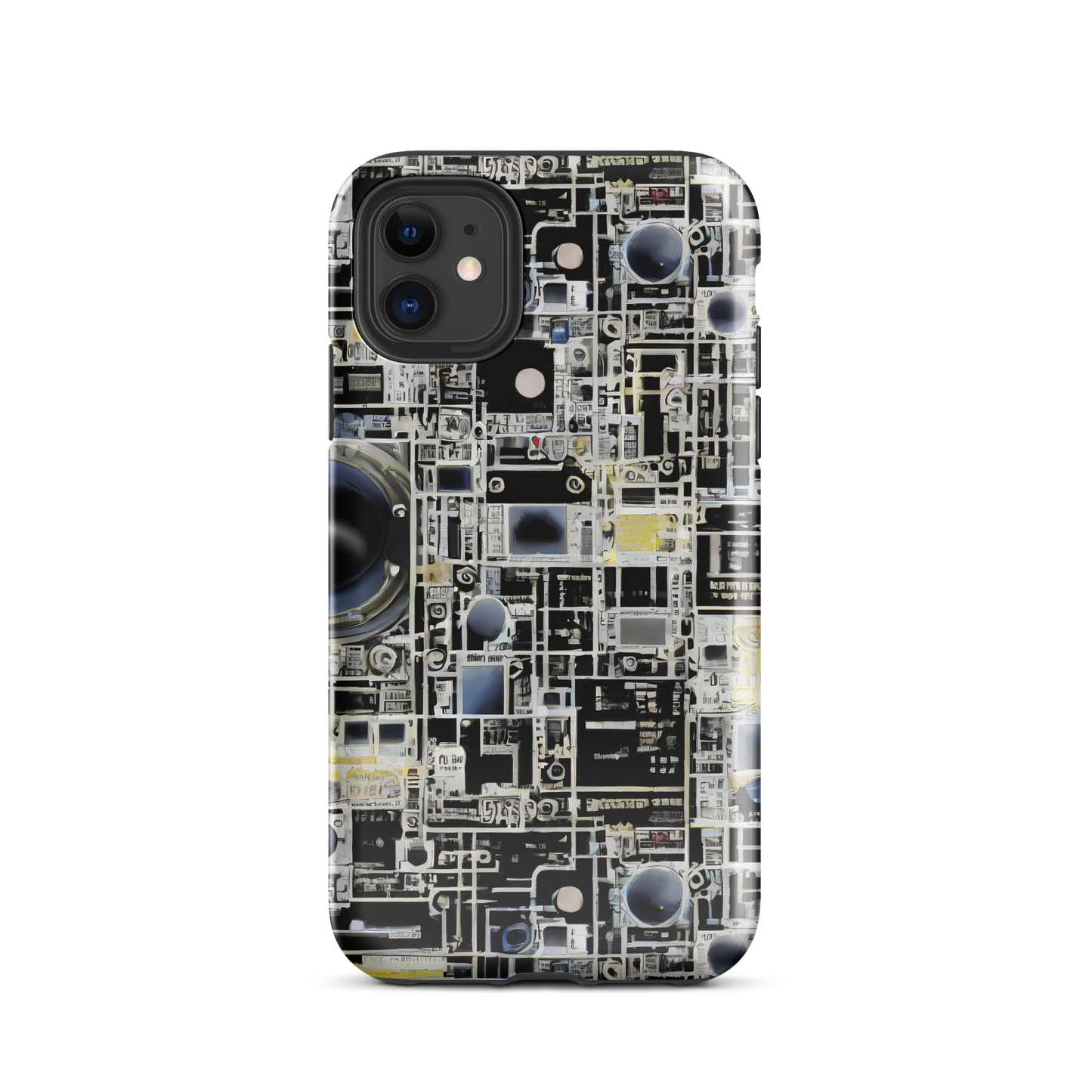 Tough Case for iPhone® - High Contrast, As A Texture, David Eugene Henry, Grace English