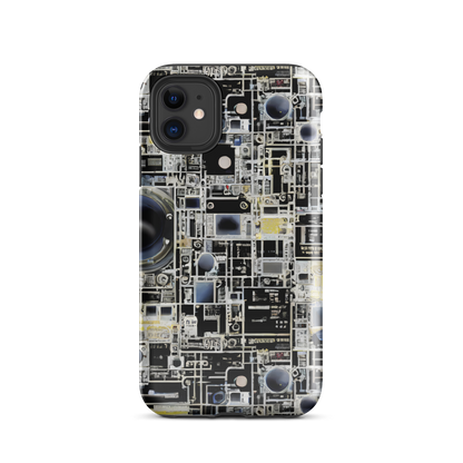 Tough Case for iPhone® - High Contrast, As A Texture, David Eugene Henry, Grace English