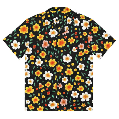 Button Shirt - Sunlit Blossoms