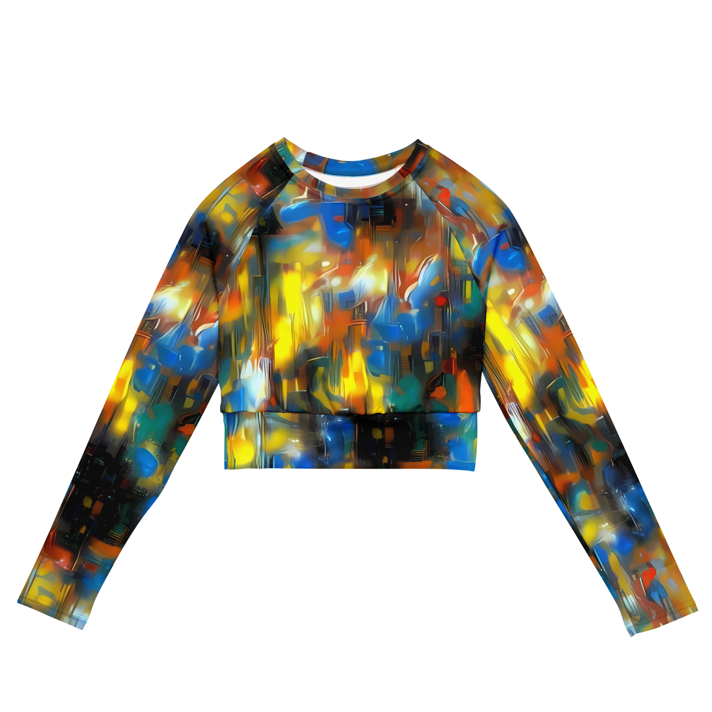 Long Sleeve Crop Top - Wallis Warp