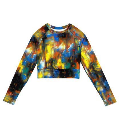Long Sleeve Crop Top - Wallis Warp