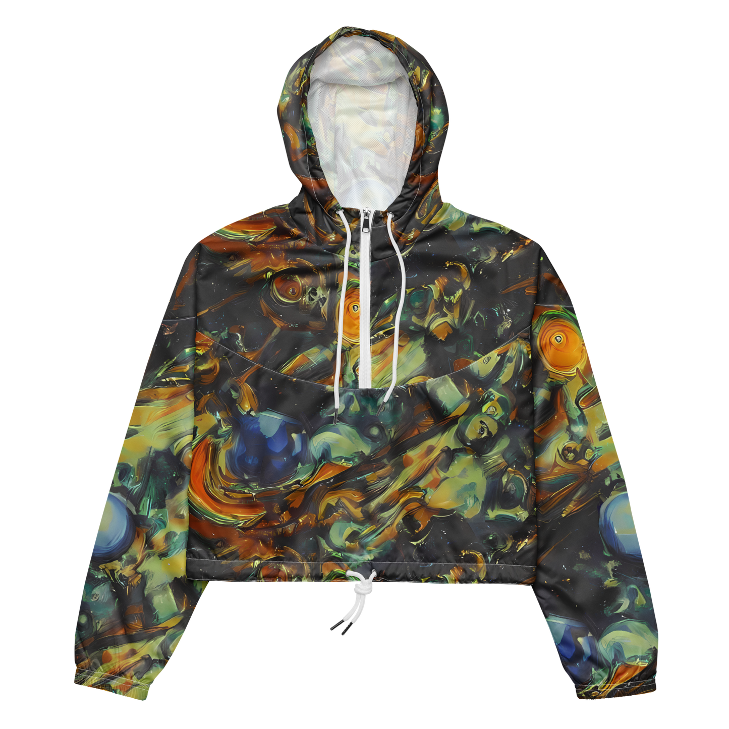 Women's Cropped Windbreaker - Menzel's Maelstrom