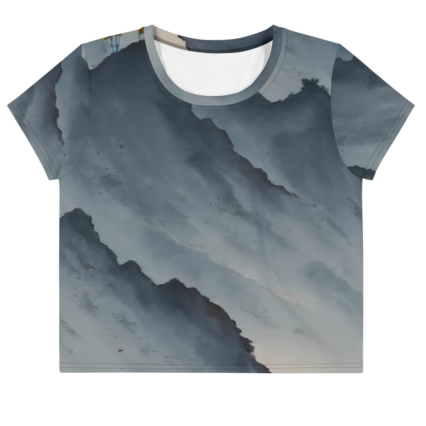 Women's Crop Tee - Misty Mountain Harmony