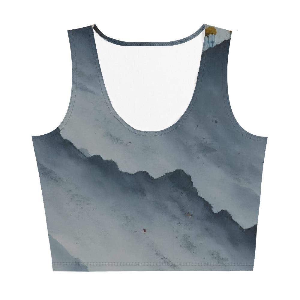 Crop Top - Misty Mountain Harmony