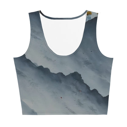 Crop Top - Misty Mountain Harmony