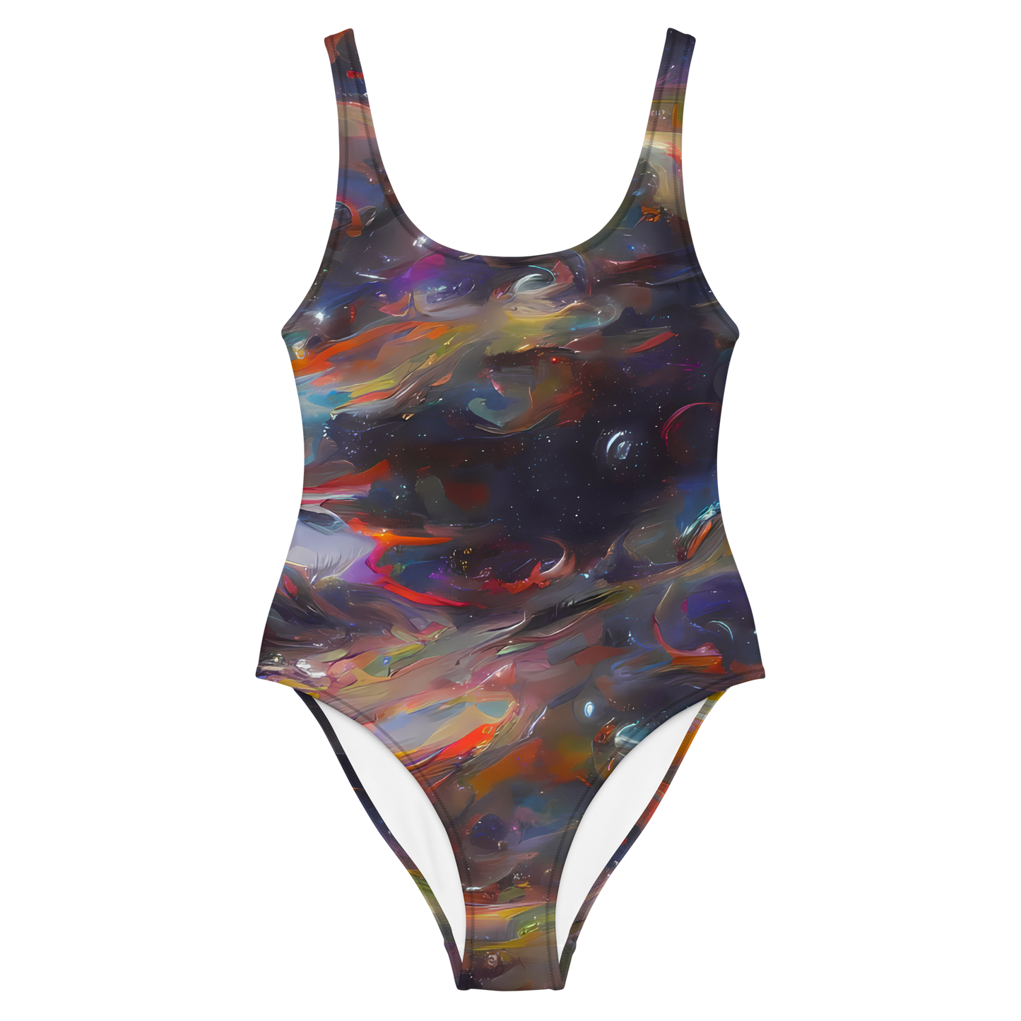 One-Piece Swimsuit - Chromatic Flux