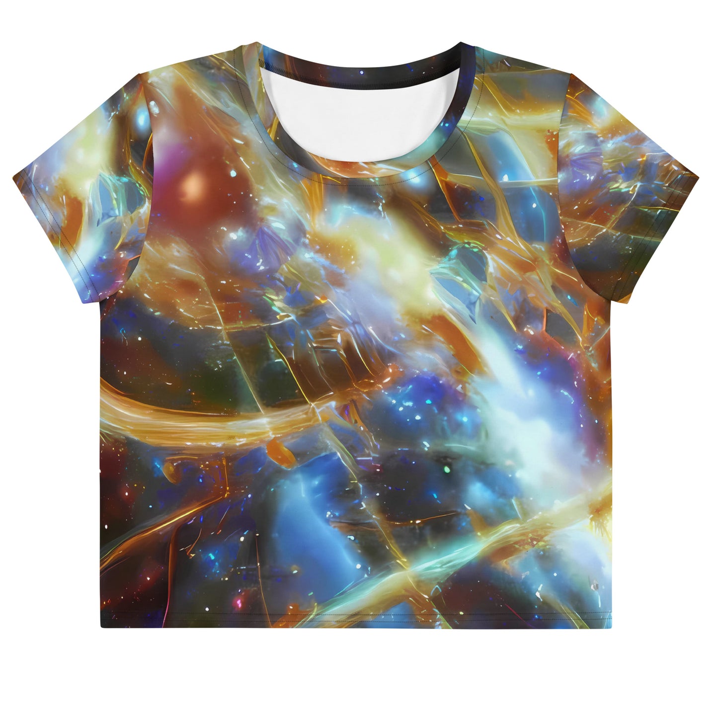 Women's Crop Tee - Comet Clash