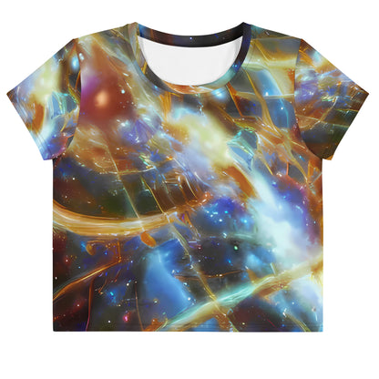 Women's Crop Tee - Comet Clash