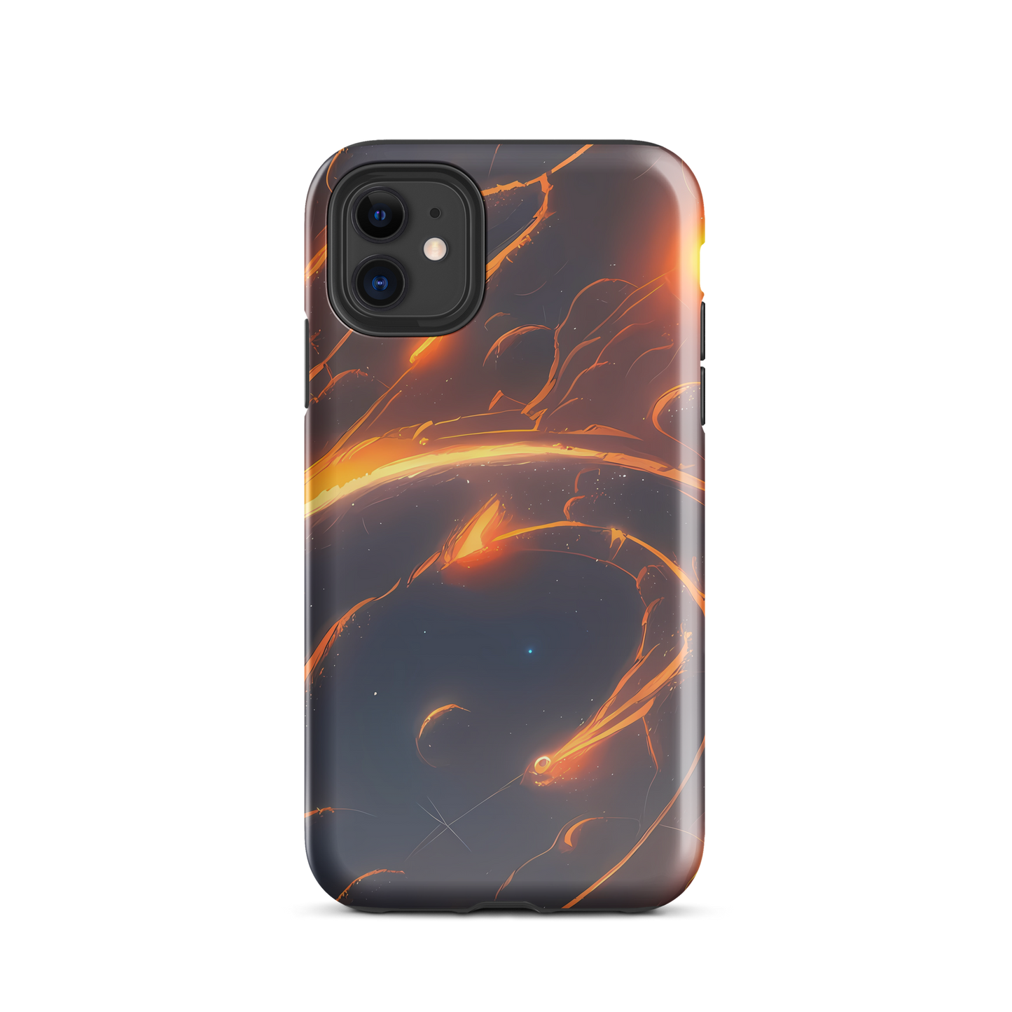 Tough Case for iPhone® - Inferno Spirals