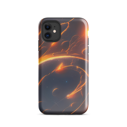 Tough Case for iPhone® - Inferno Spirals