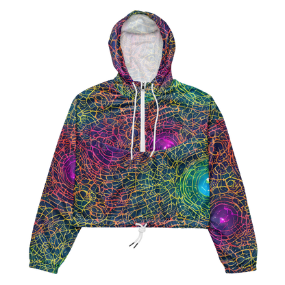 Women's Cropped Windbreaker - Velde Vortex