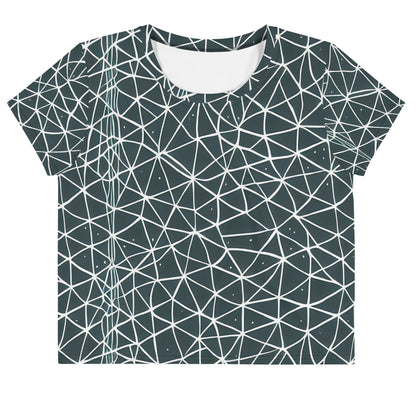 Women's Crop Tee - Infinite Interplay