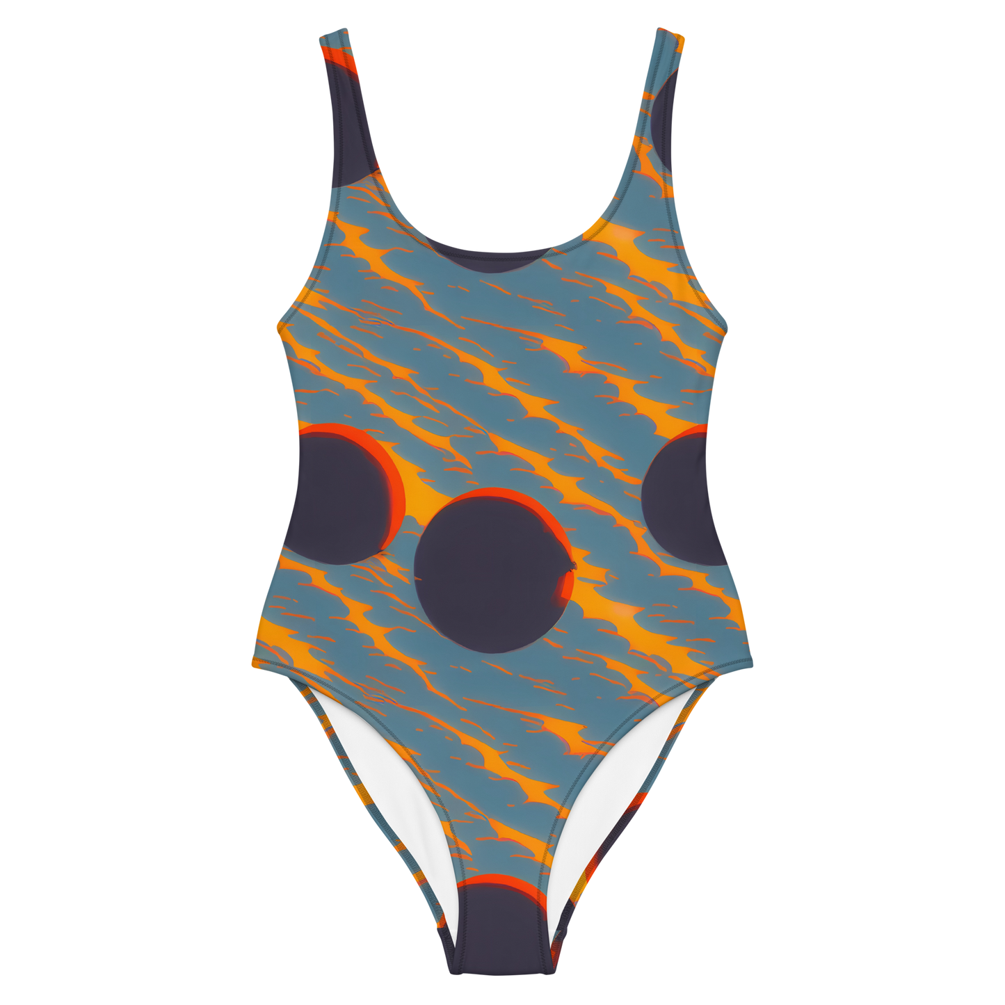 One-Piece Swimsuit - Flames of Gravity