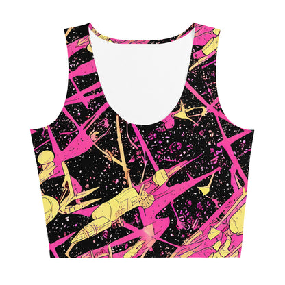 Crop Top - Galaxy Graffiti