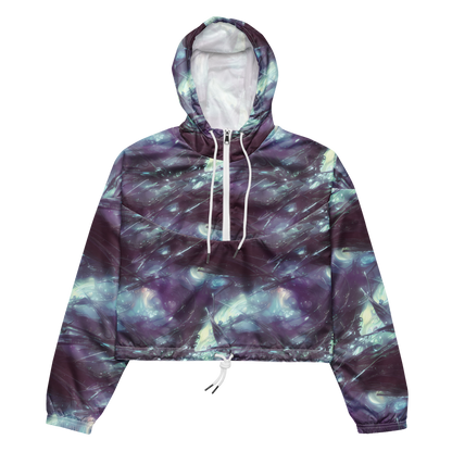 Women's Cropped Windbreaker - Nihei Shimmer