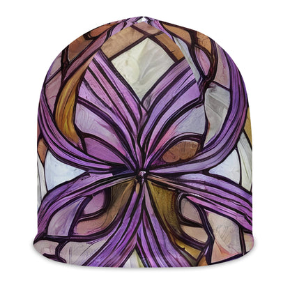 Beanie - Stained Glass Whirl