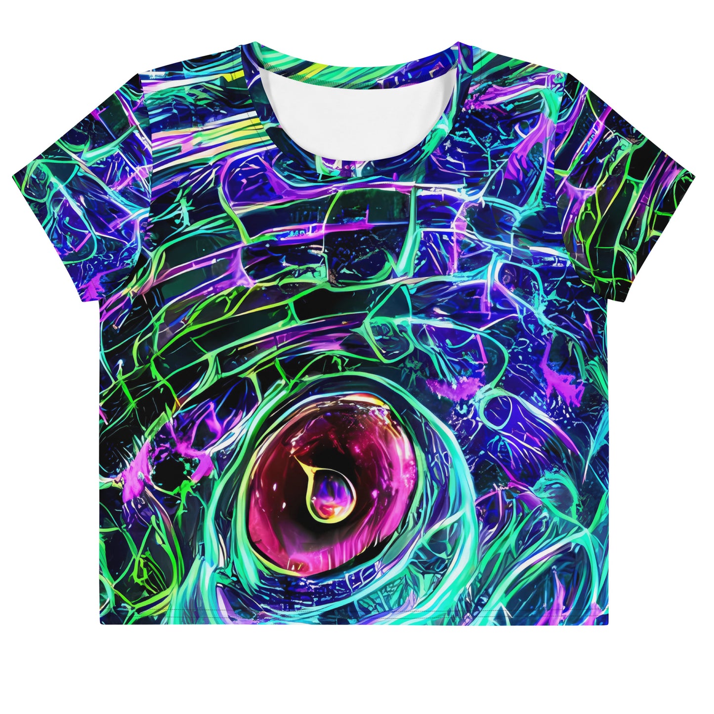 Women's Crop Tee - Chalmers Vortex