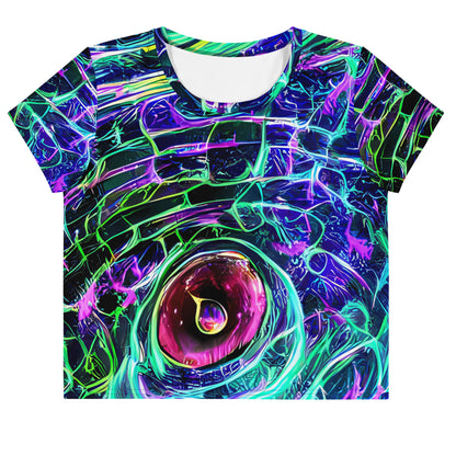 Women's Crop Tee - Chalmers Vortex