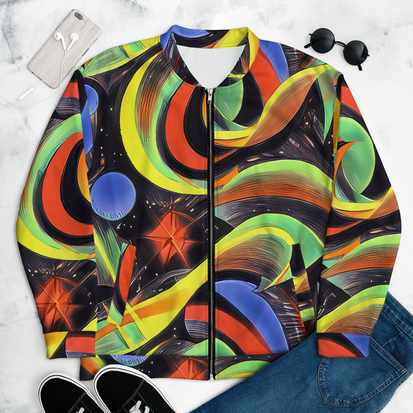 Bomber Jacket - Tenggren Whirl