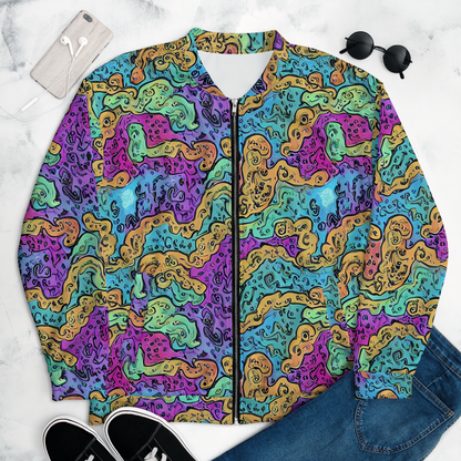 Bomber Jacket - Intergalactic Graffiti