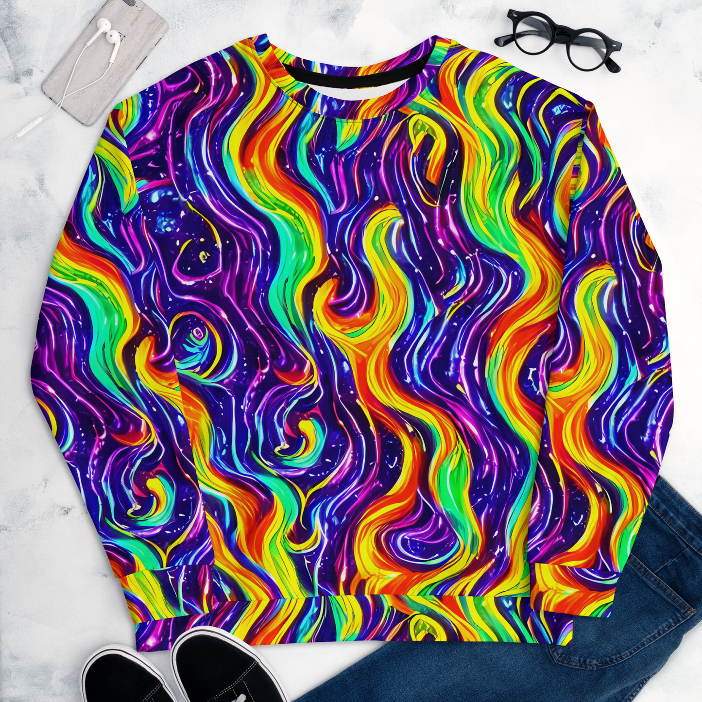 Sweatshirt - Galactic Flames