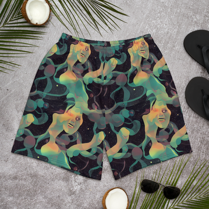 Men's Athletic Shorts - Astral Rhythms
