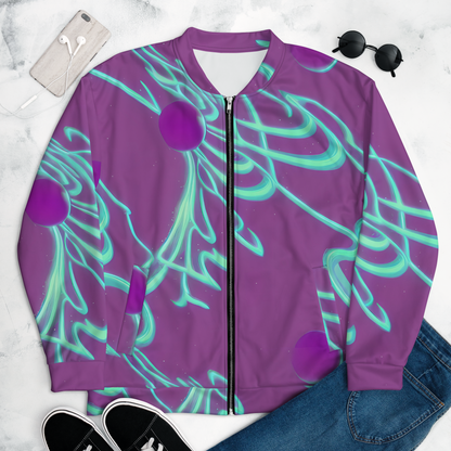 Bomber Jacket - Neon Drift