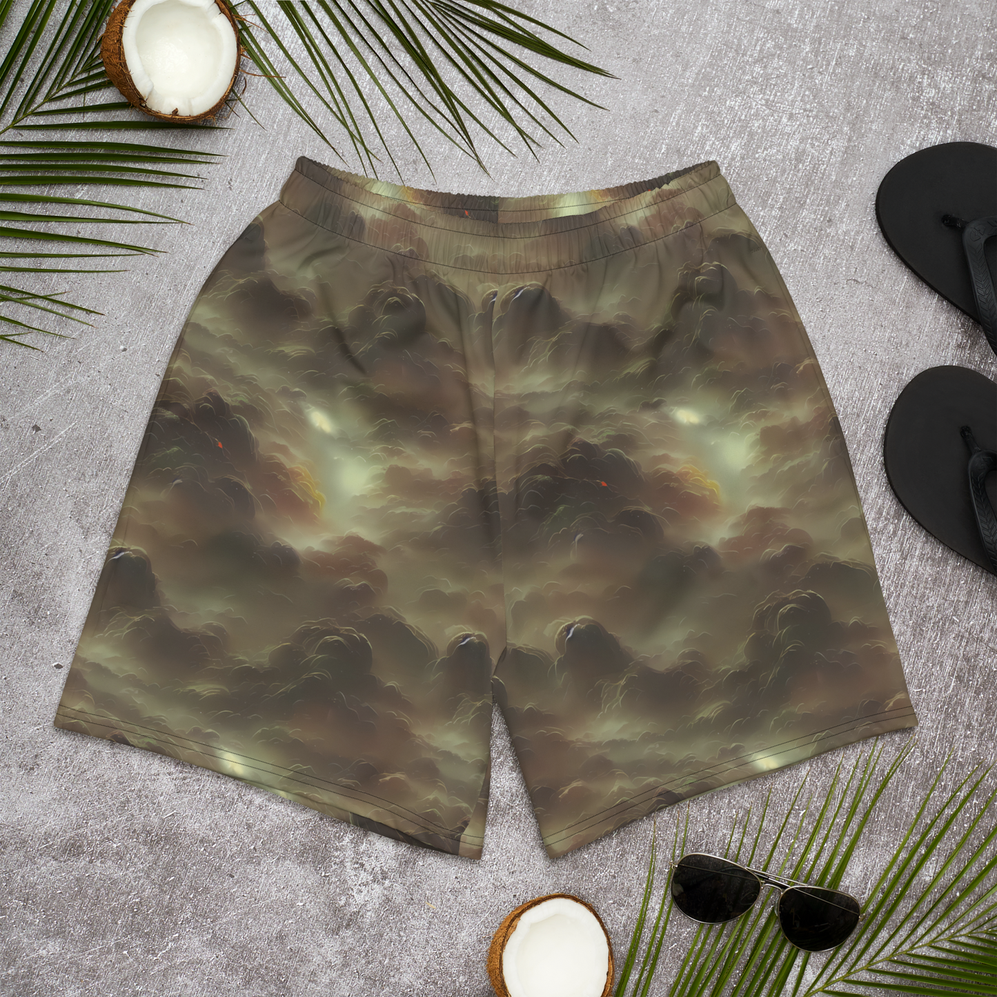 Men's Athletic Shorts - Celestial Dreamscape