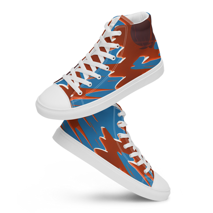 Women's High Top Canvas Shoes - Desert Vortex