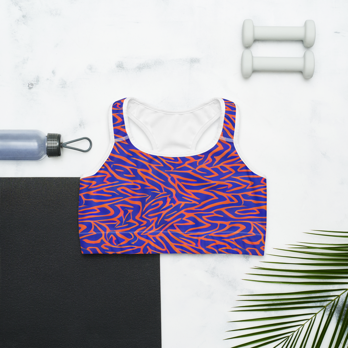 Sports Bra - Sapphire Swirl